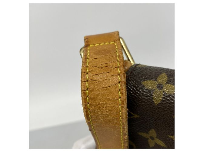 Louis Vuitton Monogram Musette Schultertasche Braun - Ansicht 10