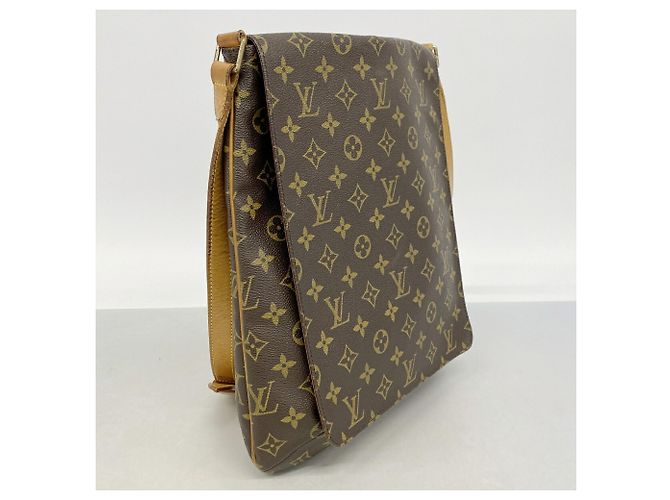 Louis Vuitton Monogram Musette Schultertasche Braun - Ansicht 2