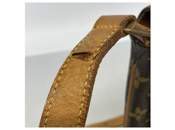 Louis Vuitton Monogram Musette Schultertasche Braun - Ansicht 8