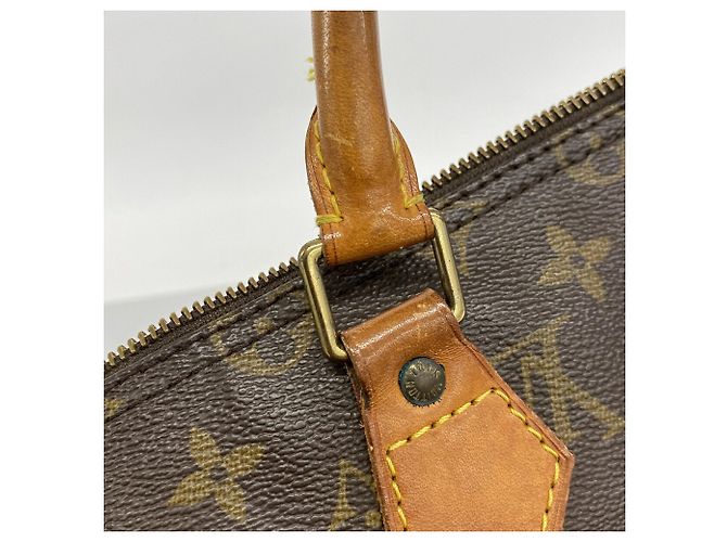 Borsa Louis Vuitton Monogram Speedy 35 M41107 Marrone - vista 11