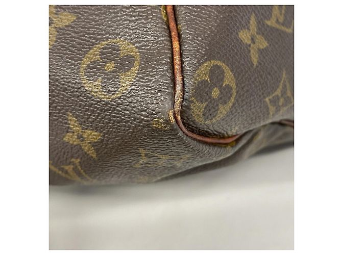 Borsa Louis Vuitton Monogram Speedy 35 M41107 Marrone - vista 6
