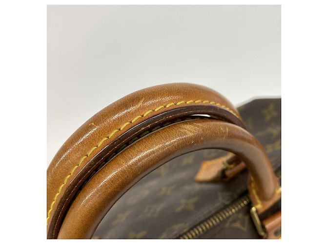 Borsa Louis Vuitton Monogram Speedy 35 M41107 Marrone - vista 7