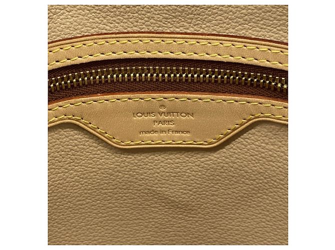 Borsa Tote Louis Vuitton Monogram Bucket GM Marrone - vista 5