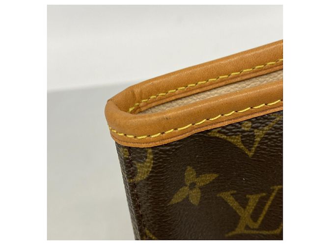Borsa Tote Louis Vuitton Monogram Bucket GM Marrone - vista 8