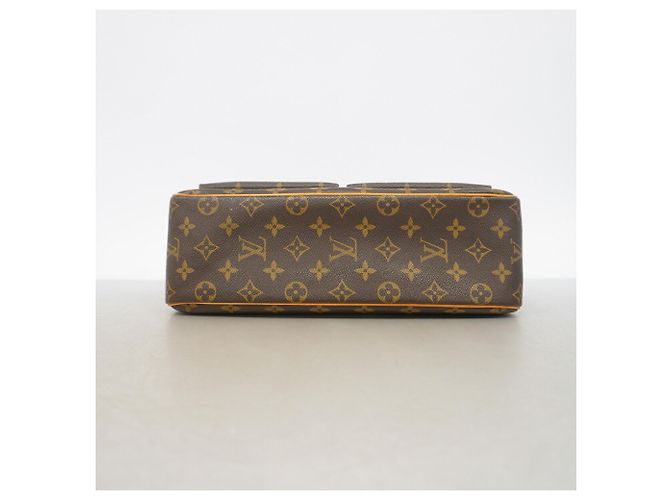 Borsa a tracolla Louis Vuitton Monogram Vivacite GM Marrone - vista 3