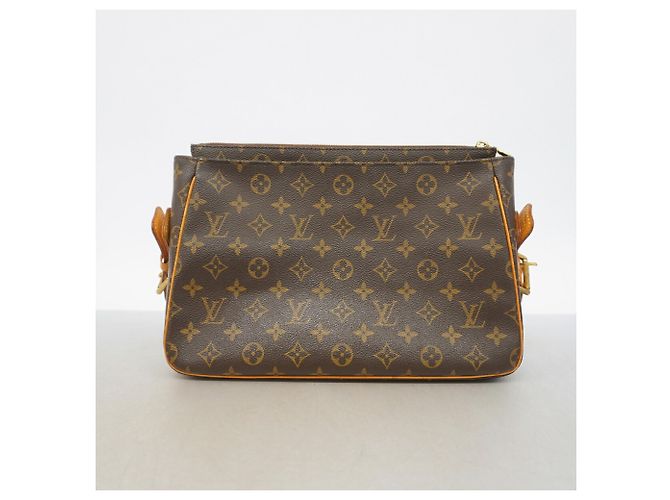 Borsa a tracolla Louis Vuitton Monogram Vivacite GM Marrone - vista 9