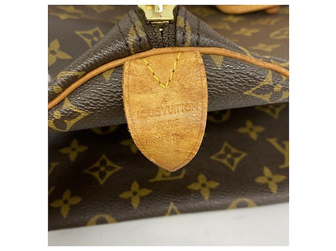 Louis Vuitton Boston Monogram Keepall 55 Marrone - vista 5
