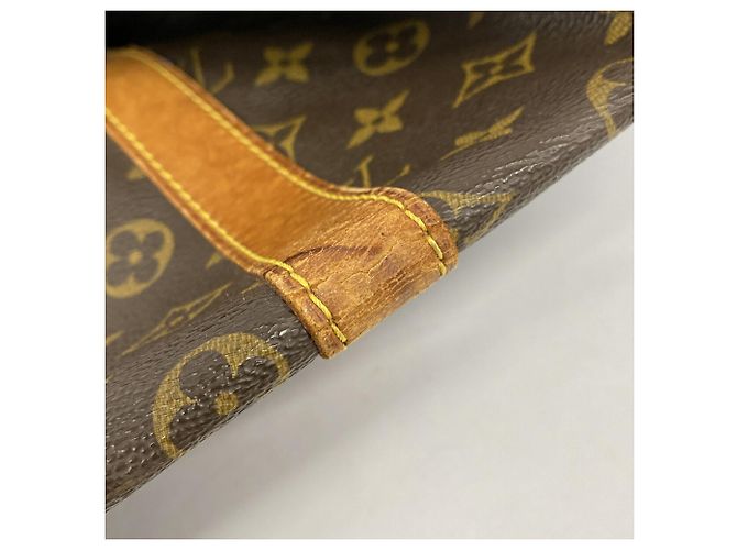 Louis Vuitton Boston Monogram Keepall 55 Marrone - vista 7
