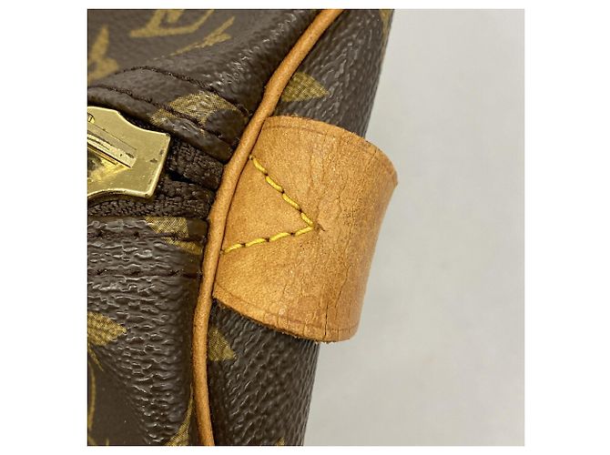 Louis Vuitton Boston Monogram Keepall 55 Marrone - vista 8