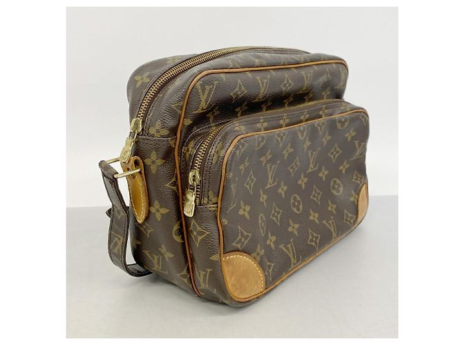 Borsa a tracolla Nile Monogram Louis Vuitton Marrone - vista 2