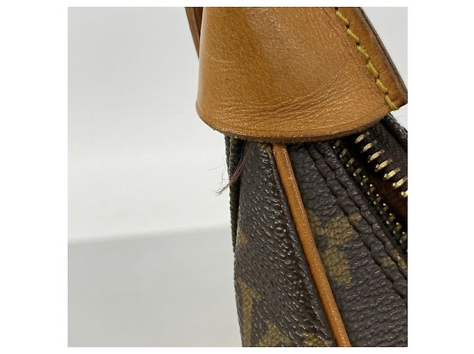 Borsa a tracolla Louis Vuitton Monogram Boulogne 35 Marrone - vista 10
