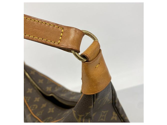 Borsa a tracolla Louis Vuitton Monogram Boulogne 35 Marrone - vista 7