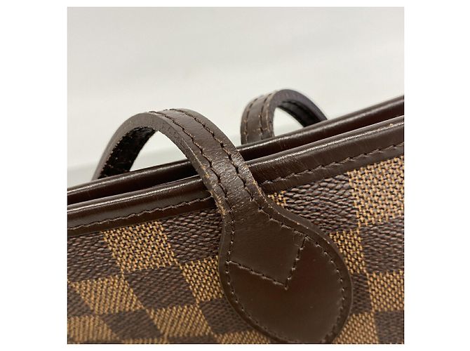 Borsa Tote Louis Vuitton Damier Neverfull MM Damier ebene - vista 9