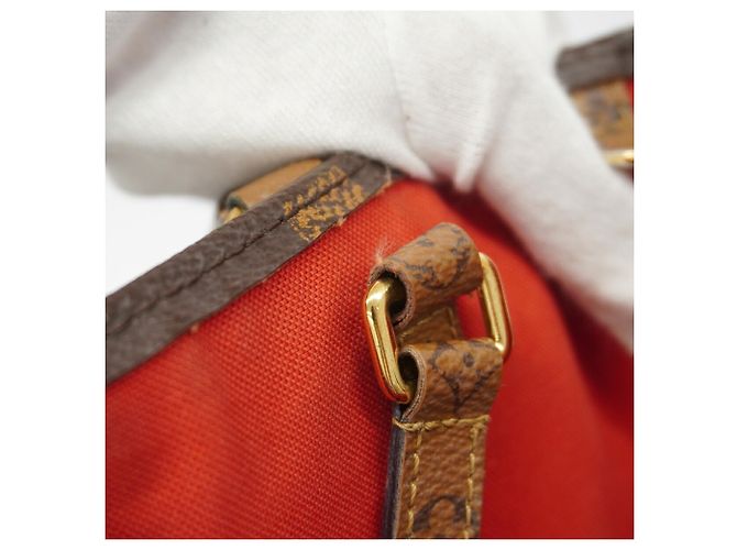 Borsa Tote Louis Vuitton Monogram Giant Reverse OnTheGo GM Marrone - vista 13