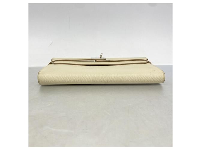 Hermès Hermes Kelly Langbeutel Weiß - Ansicht 2