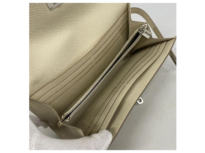 Hermès Hermes Kelly Langbeutel Weiß - Ansicht 3
