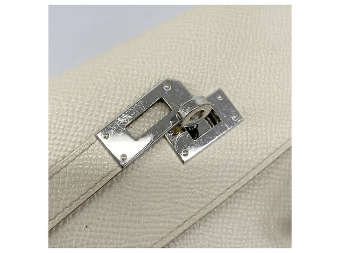 Hermès Hermes Kelly Langbeutel Weiß - Ansicht 8