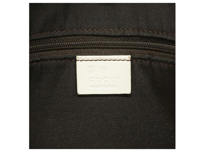 Gucci Tote Bag aus Navy-Canvas Marineblau - Ansicht 5