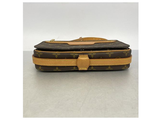 Borsa a tracolla Louis Vuitton Monogram Saint Germain 24 Marrone - vista 3