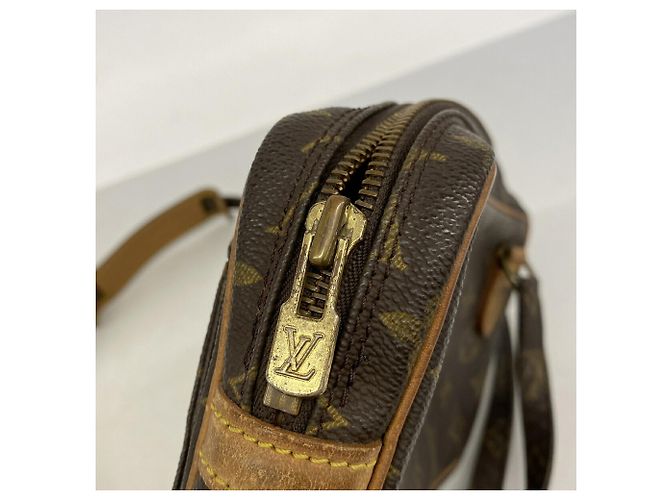 Borsa a tracolla Louis Vuitton Monogram Pochette Marly Bandoulière Marrone - vista 10