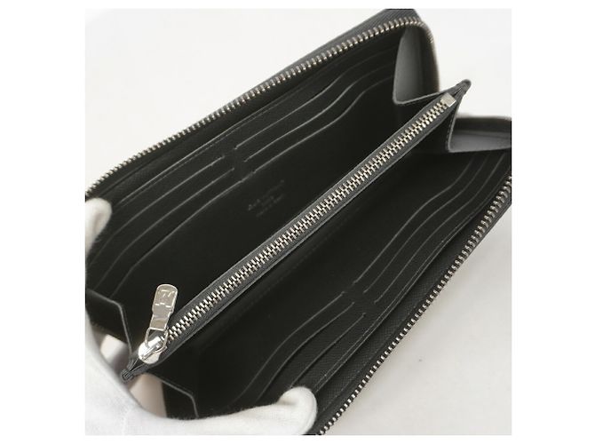 Louis Vuitton Monogram Eclipse Zippy Wallet Black - view 3