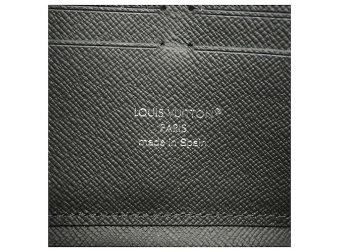 Louis Vuitton Monogram Eclipse Zippy Wallet Black - view 4
