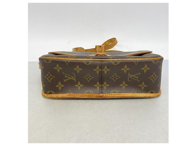 Bolsa de Ombro Louis Vuitton Monogram Sologne Marrom - vista 3