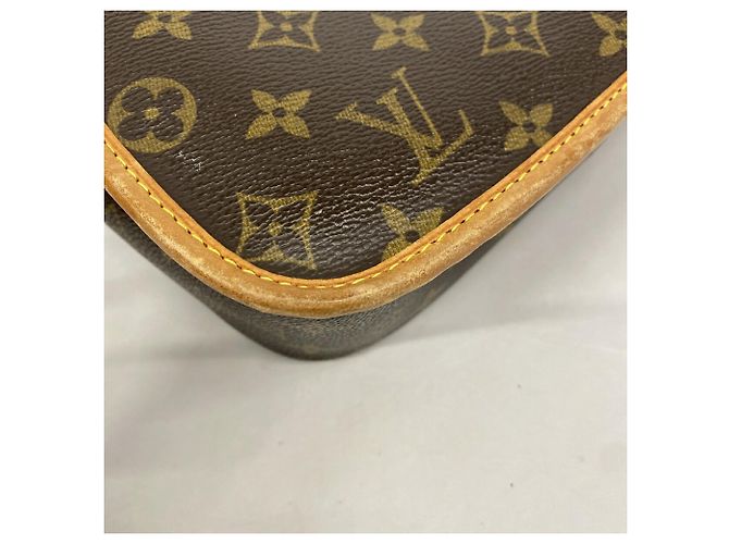 Bolsa de Ombro Louis Vuitton Monogram Sologne Marrom - vista 6
