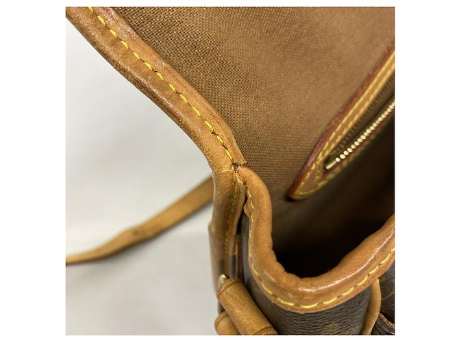 Bolsa de Ombro Louis Vuitton Monogram Sologne Marrom - vista 7