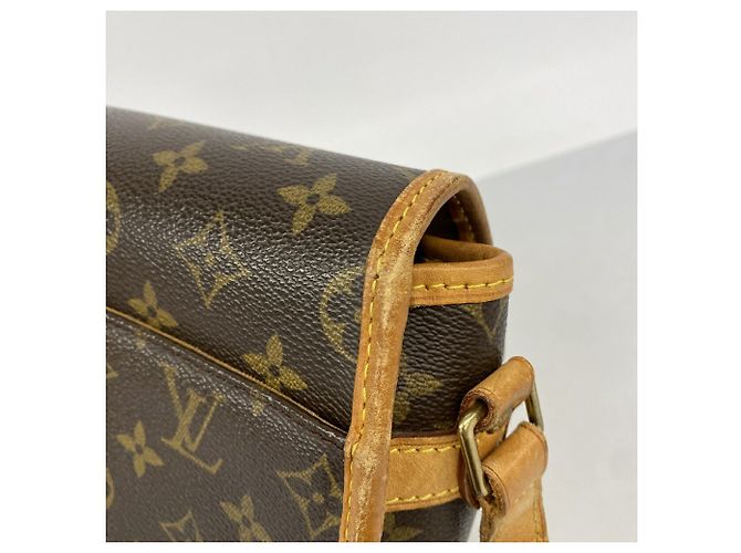 Bolsa de Ombro Louis Vuitton Monogram Sologne Marrom - vista 9