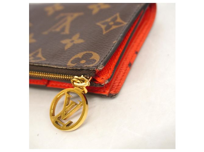 Louis Vuitton Monogram Portefeuille Lisa Wallet Marrone - vista 5