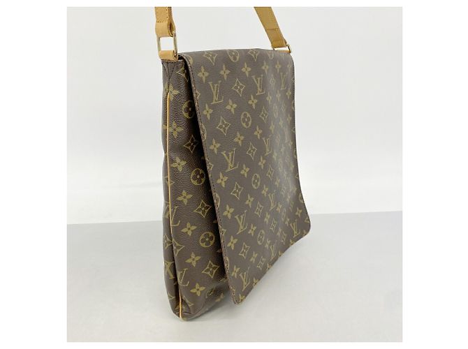 Borsa a tracolla Louis Vuitton Monogram Musette Marrone - vista 2