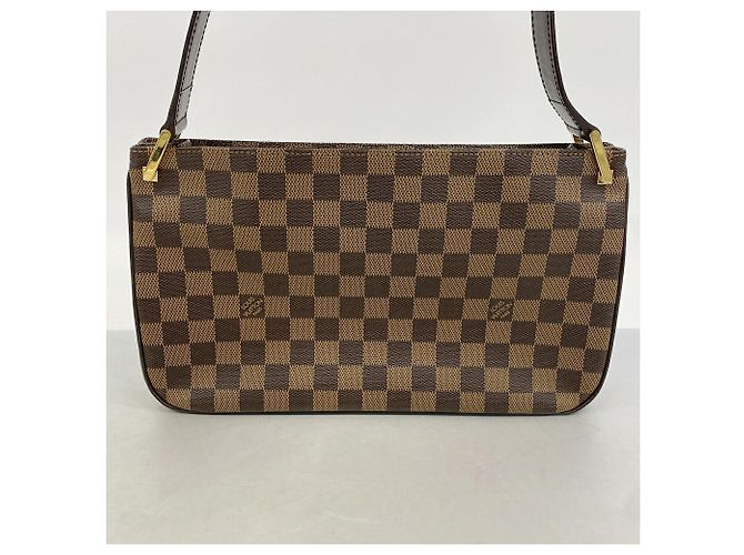 Borsa a tracolla Louis Vuitton Damier Aubagne N51129 Ebene Damier ebene - vista 11