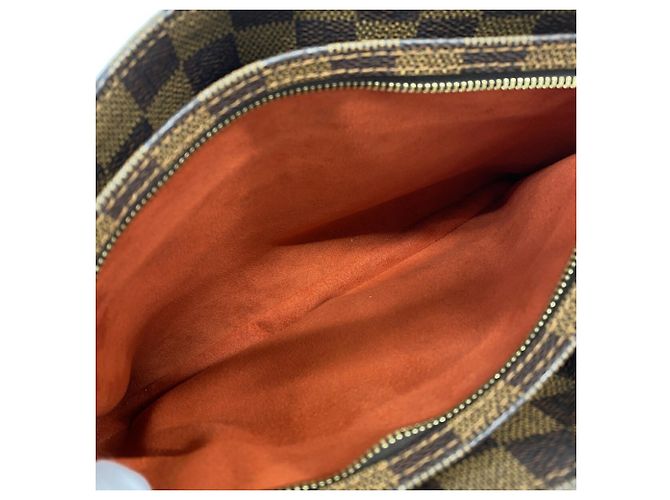 Borsa a tracolla Louis Vuitton Damier Aubagne N51129 Ebene Damier ebene - vista 4