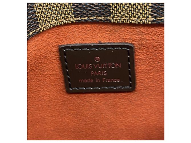 Borsa a tracolla Louis Vuitton Damier Aubagne N51129 Ebene Damier ebene - vista 5