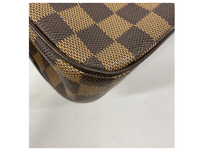 Borsa a tracolla Louis Vuitton Damier Aubagne N51129 Ebene Damier ebene - vista 6