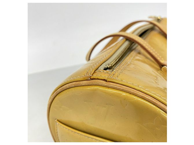 Borsa Louis Vuitton Vernis Bedford Beige - vista 10