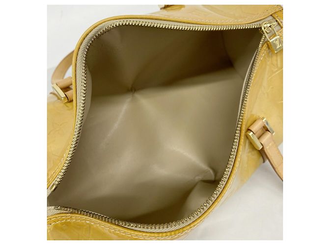 Borsa Louis Vuitton Vernis Bedford Beige - vista 4
