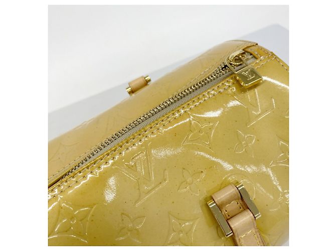 Borsa Louis Vuitton Vernis Bedford Beige - vista 9