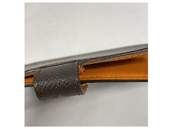 Louis Vuitton Monogram Agenda PM Notebook Cover Brown Grey - view 6