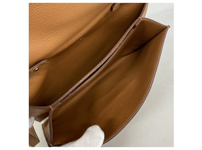 Hermès Borsa a tracolla Hermes in Evercolor Rosa Blu D'oro - vista 4