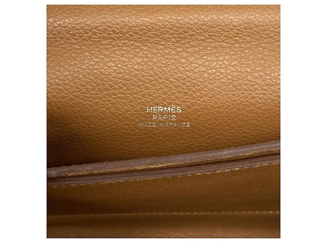 Hermès Borsa a tracolla Hermes in Evercolor Rosa Blu D'oro - vista 5