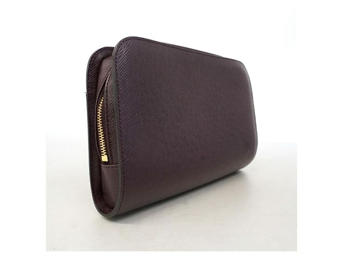Borsa a pochette Louis Vuitton Taiga Baikal Marrone - vista 2