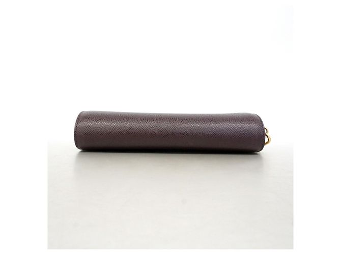 Borsa a pochette Louis Vuitton Taiga Baikal Marrone - vista 3