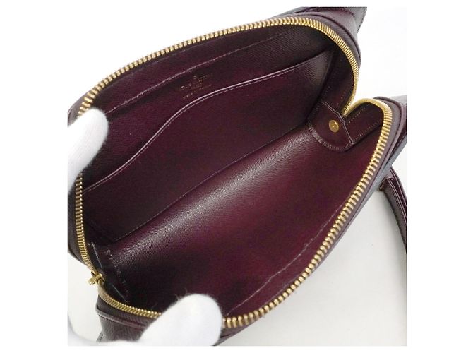 Borsa a pochette Louis Vuitton Taiga Baikal Marrone - vista 4