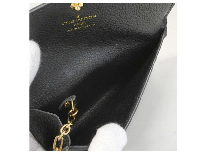 Louis Vuitton Monogram Empreinte Pochette Clé M60633 Noir Negro - vista 4