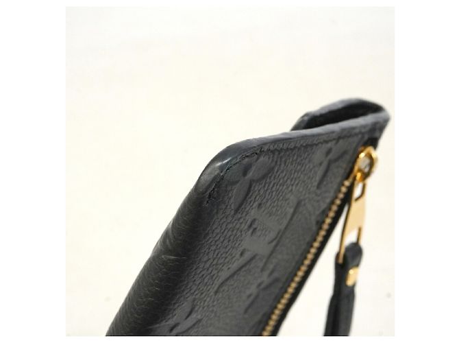 Louis Vuitton Monogram Empreinte Pochette Clé M60633 Noir Negro - vista 7