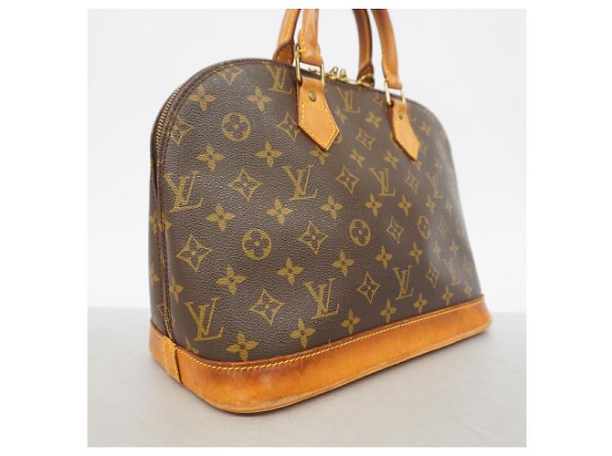 Borsa a mano Louis Vuitton Alma Monogram M51130 Marrone - vista 2