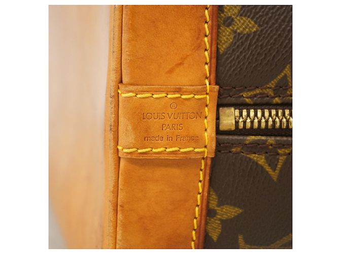 Borsa a mano Louis Vuitton Alma Monogram M51130 Marrone - vista 5