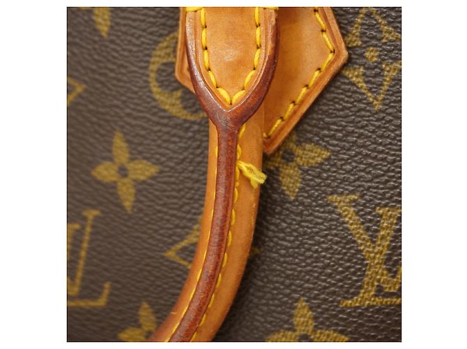 Borsa a mano Louis Vuitton Alma Monogram M51130 Marrone - vista 9